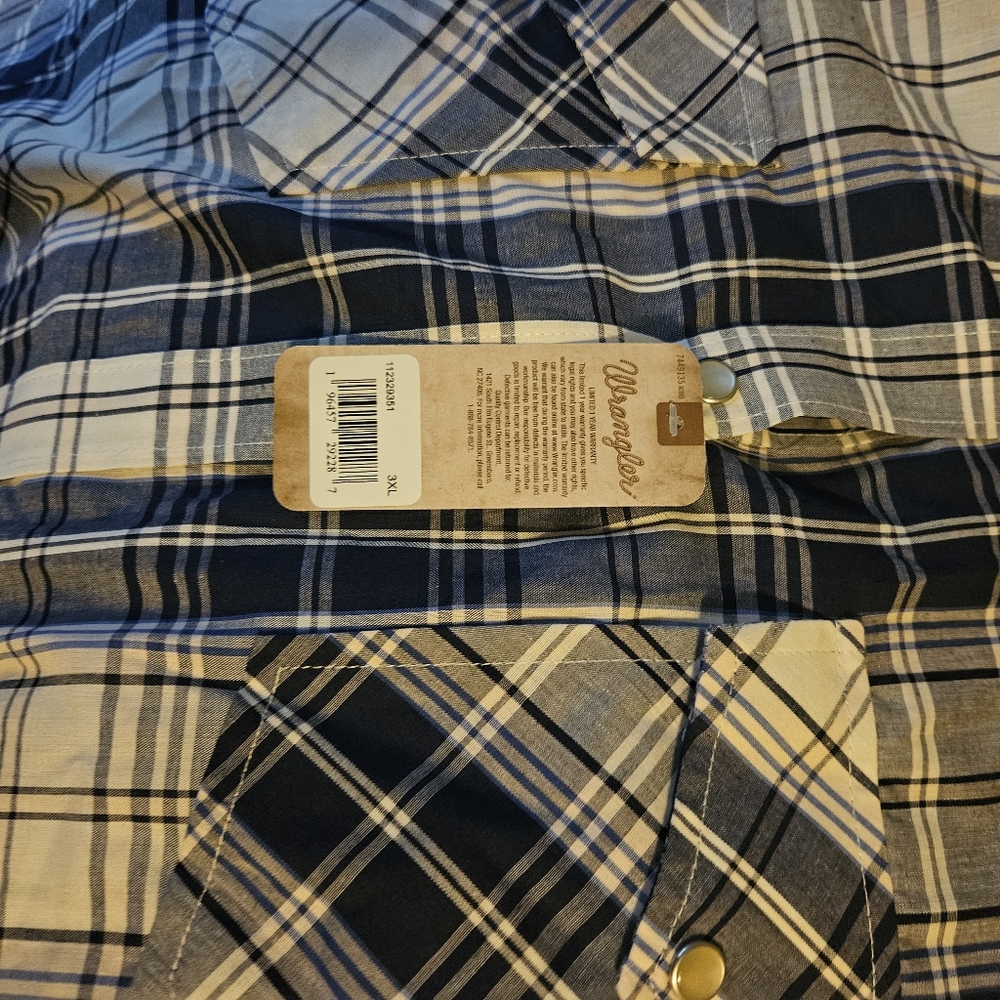 Wrangler shirt- NWT - Picture 4 of 5